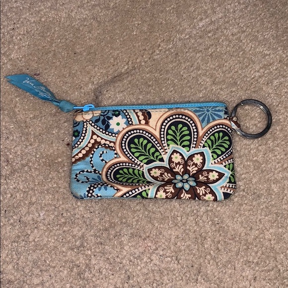 Vera Bradley Handbags - VERA BRADELY ID WALLET WITH KEY RING